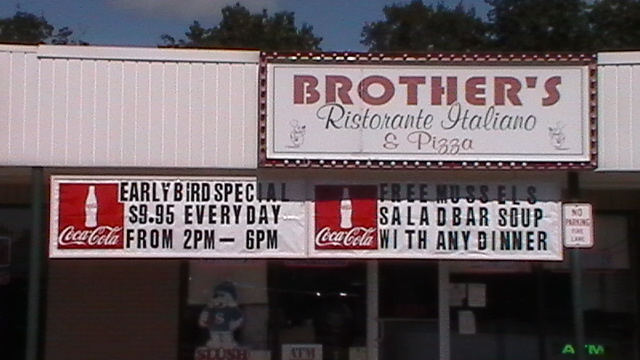 Welcome to Brothers Pizza and Restaurant